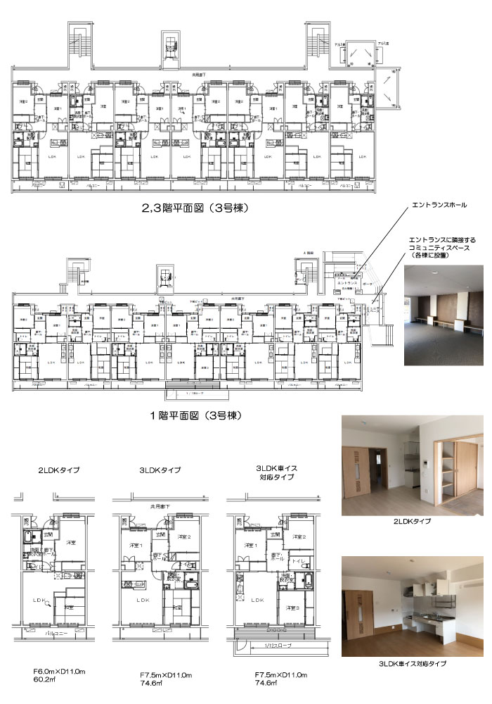 各階ごとの平面図