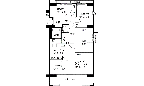 4LDK-イの間取り