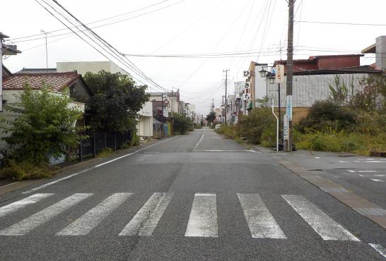 被害を受けた福島県大熊町内の様子（当時） (2).JPG