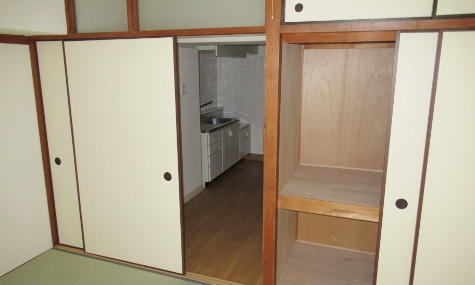 1DK住戸内部