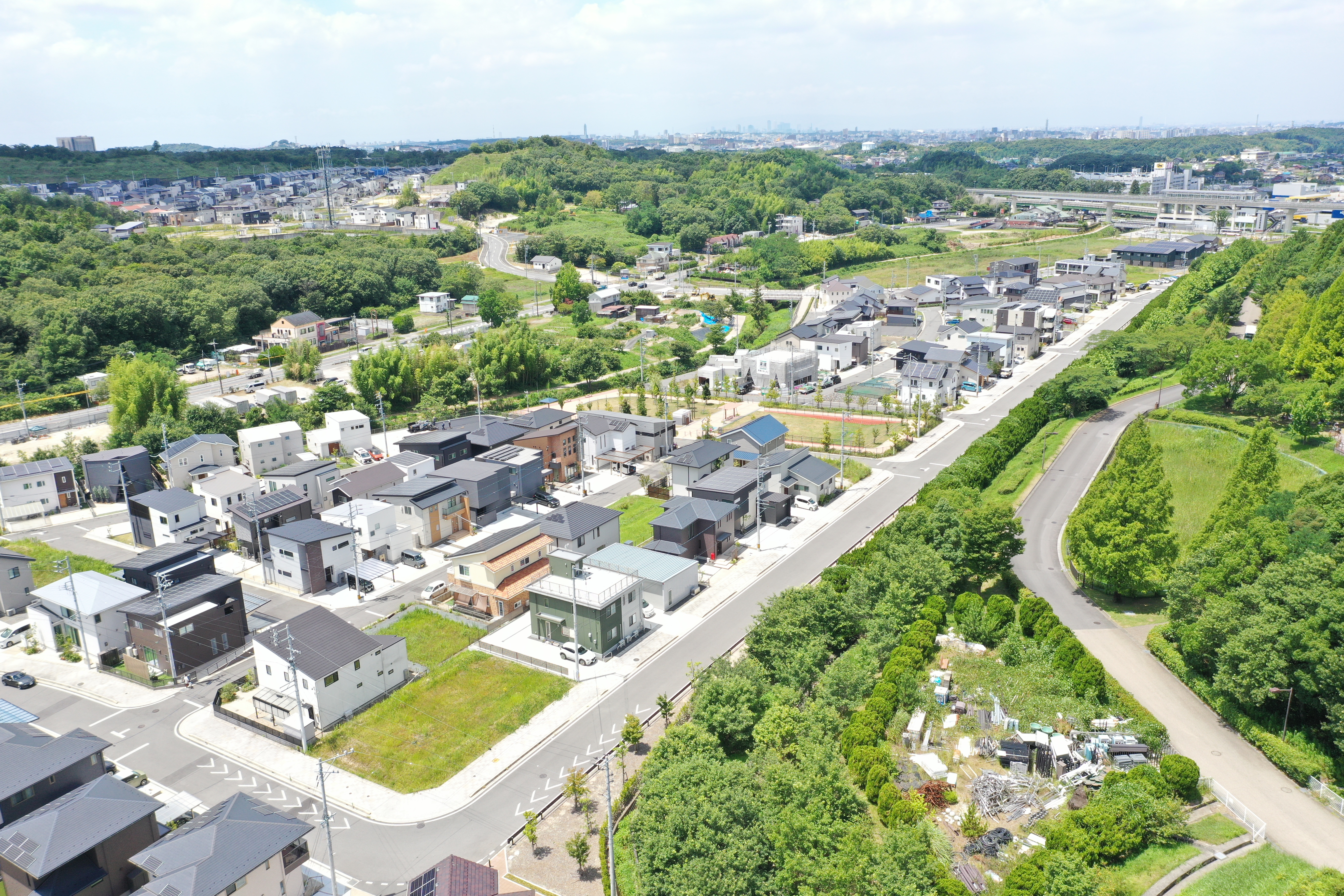 土地区画整理事業完了時の街並み➁.JPG
