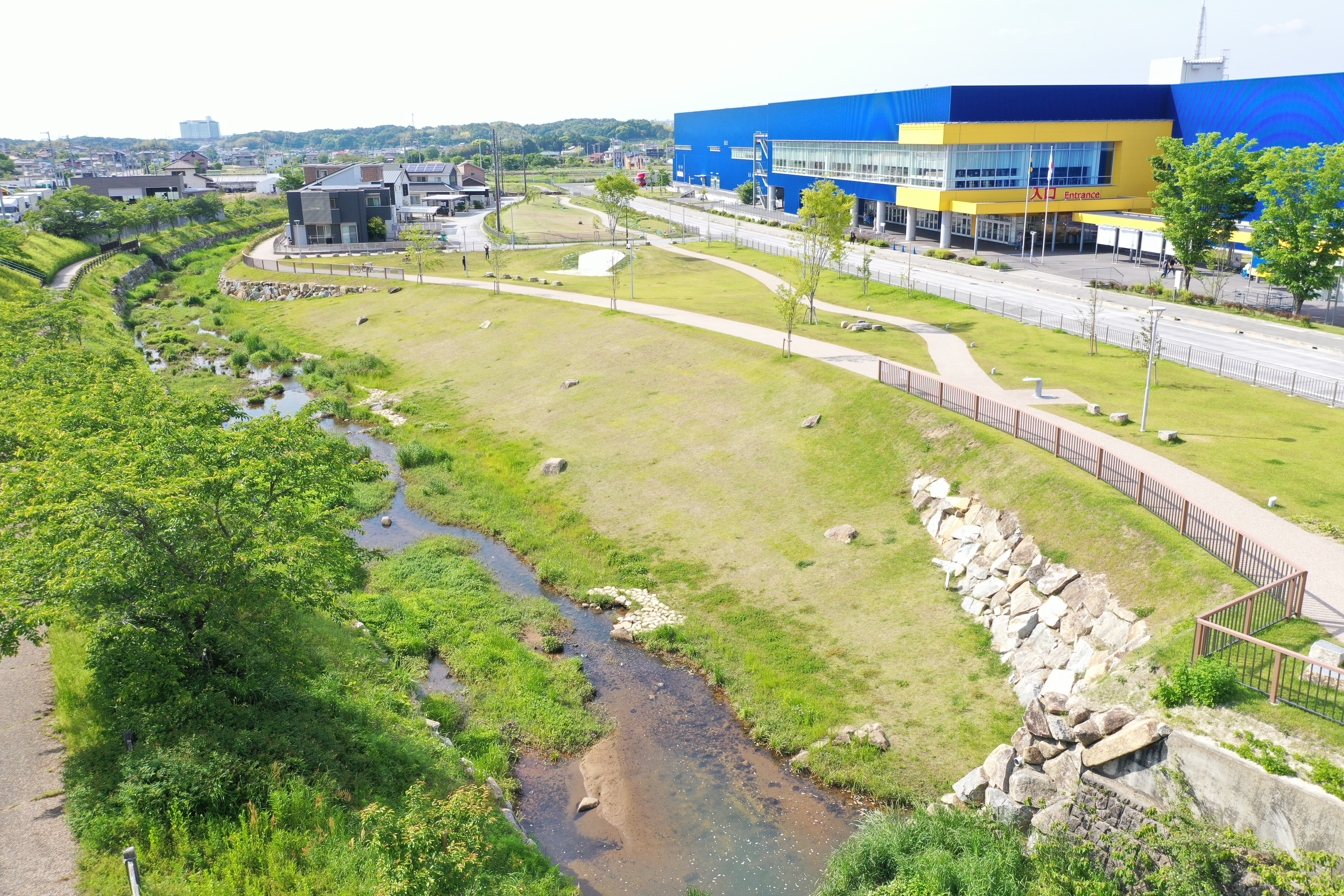 土木学会デザイン賞2023奨励賞を受賞した1号公園.JPG