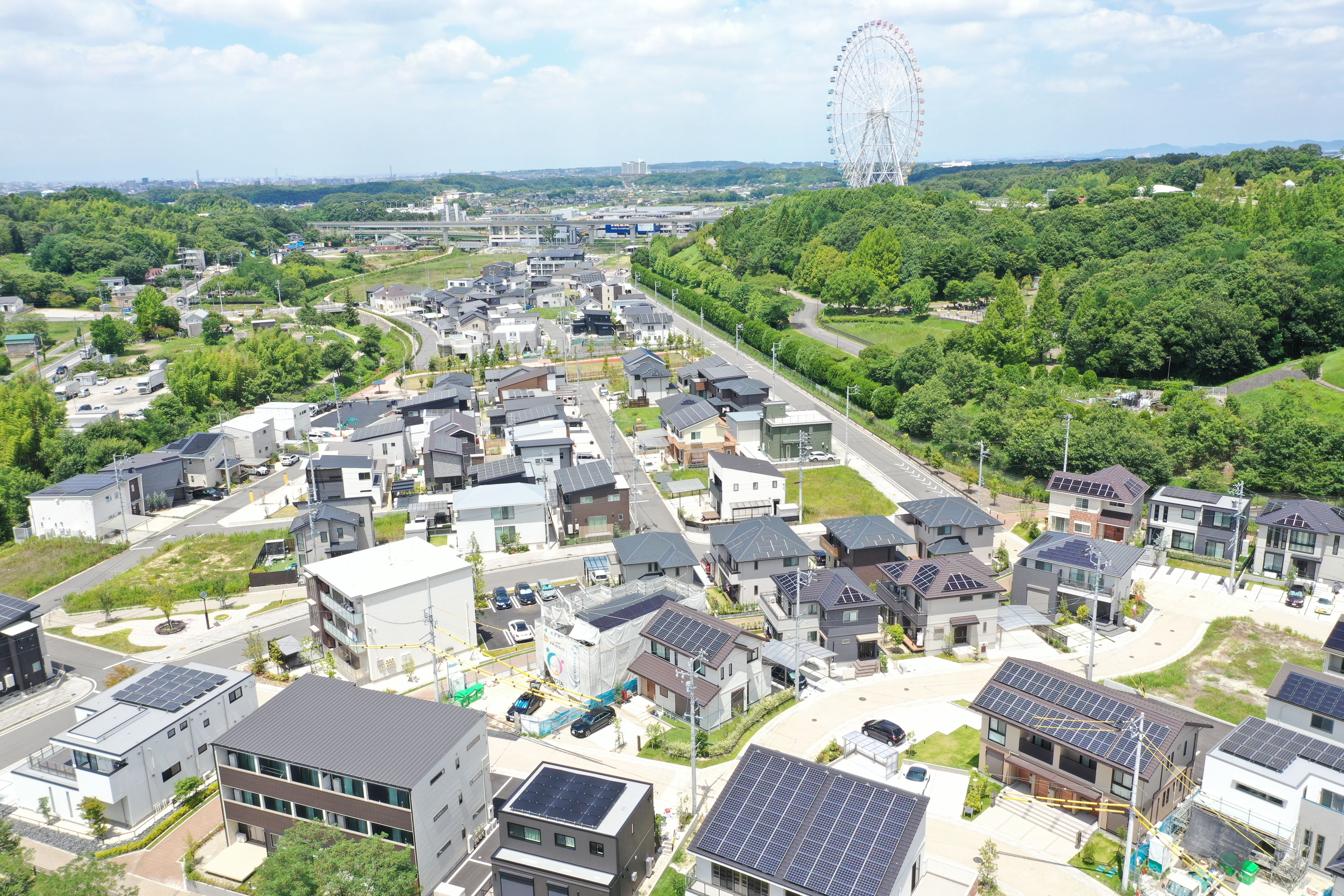 土地区画整理事業完了時の街並み①.JPG