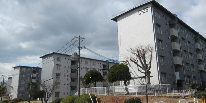 多聞台団地外観