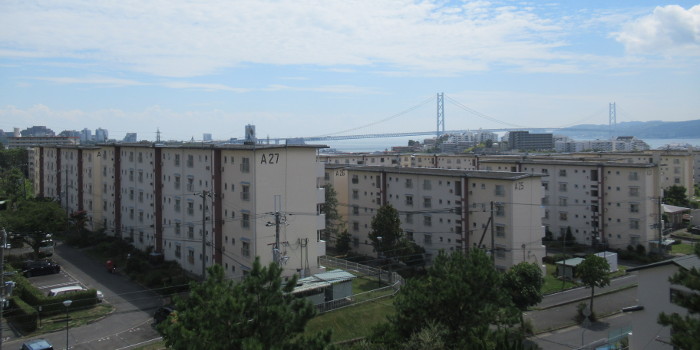 明石舞子団地外観