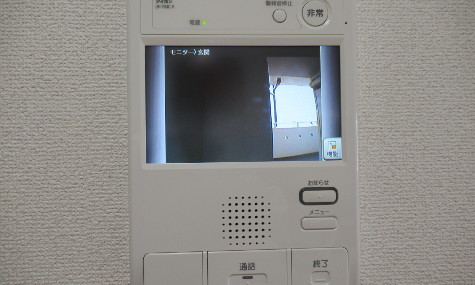 モニター付きインターホン