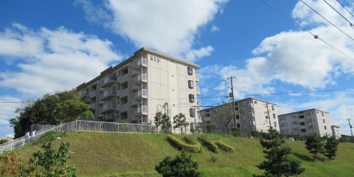 落合第3団地外観