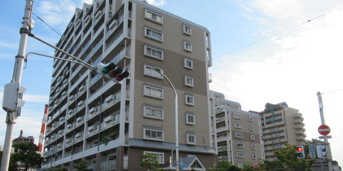ルネシティ新在家南町団地外観