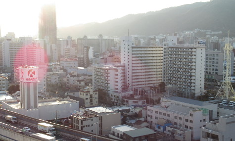 眺望北西方面