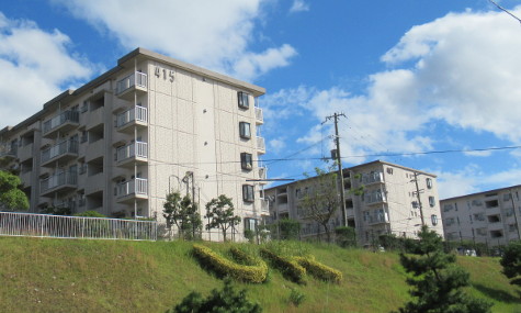 落合第3団地外観