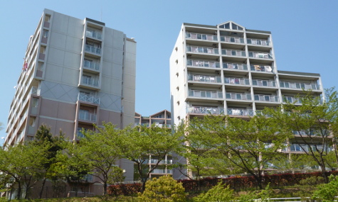 グリーンヒルズ六甲団地外観