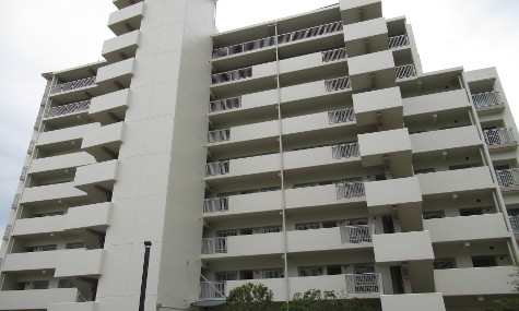 フレール六甲桜ケ丘団地外観